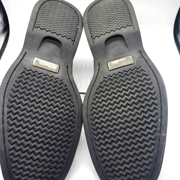 10.5 M JOHNSTON & MURPHY SHULER BICYCLE 20-7223 DRESS SHEEPSKIN SHOE BROWN - Picture 8 of 13